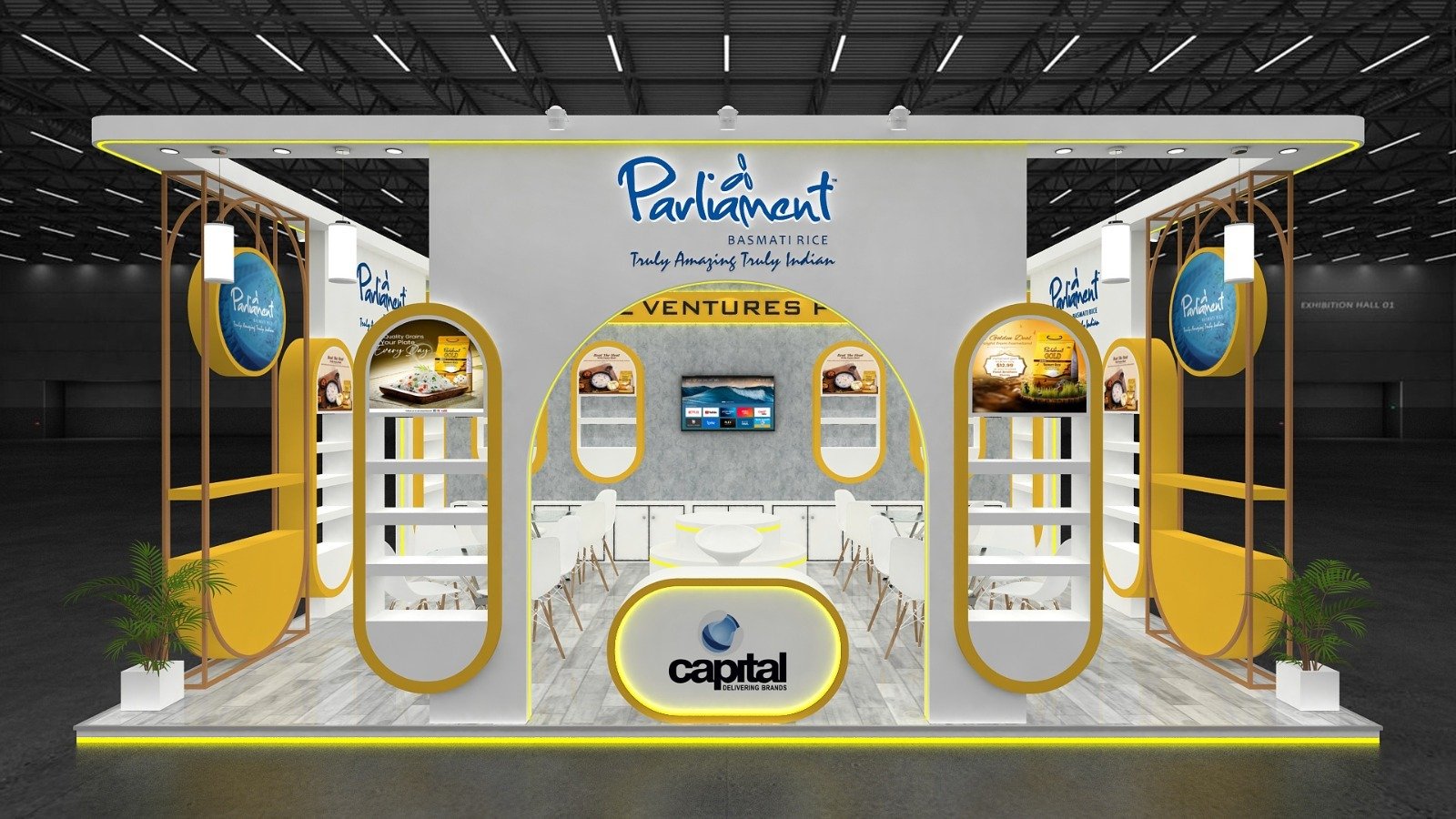 IPPE 2027 exhibition booth stand design by Visistand