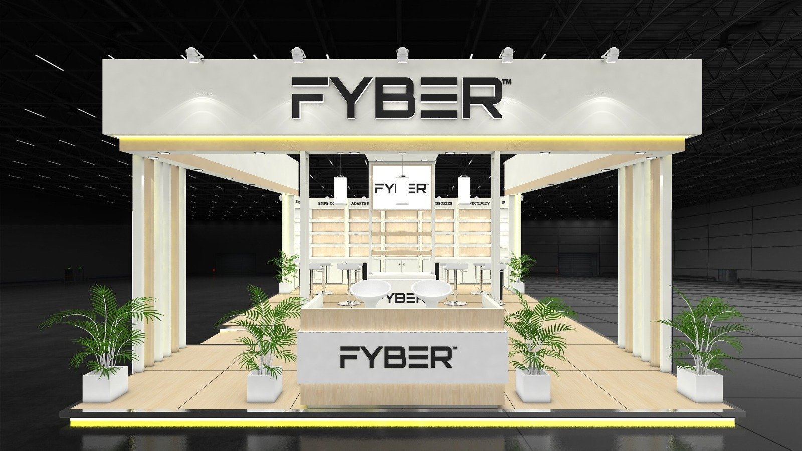 Interactive exhibition booth experience designed by Visistand