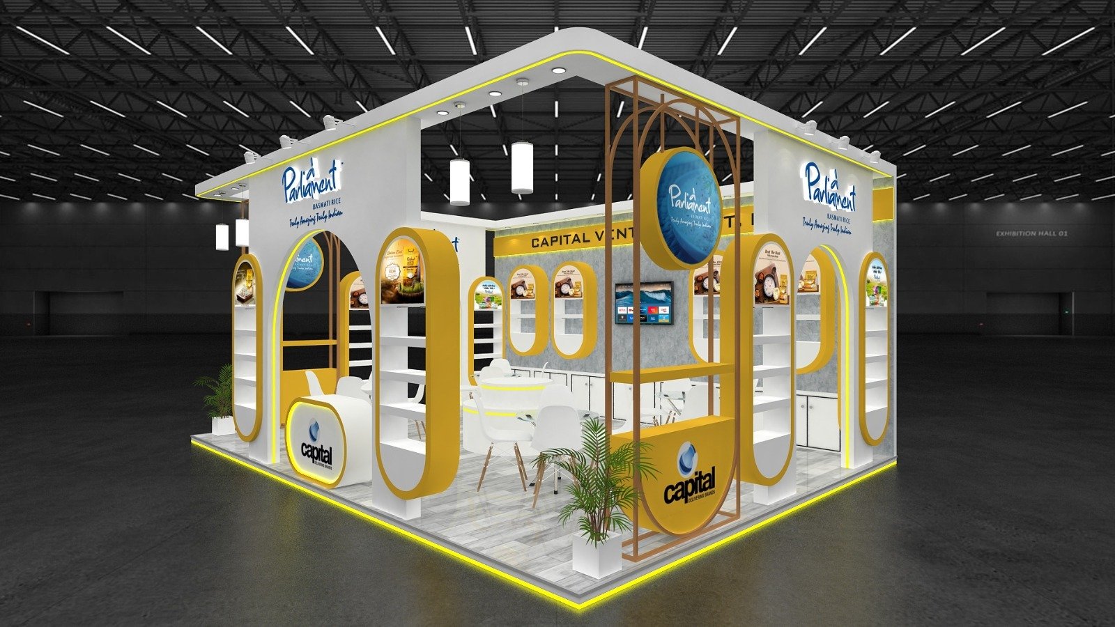 Efficient post-event booth dismantling by Visistand