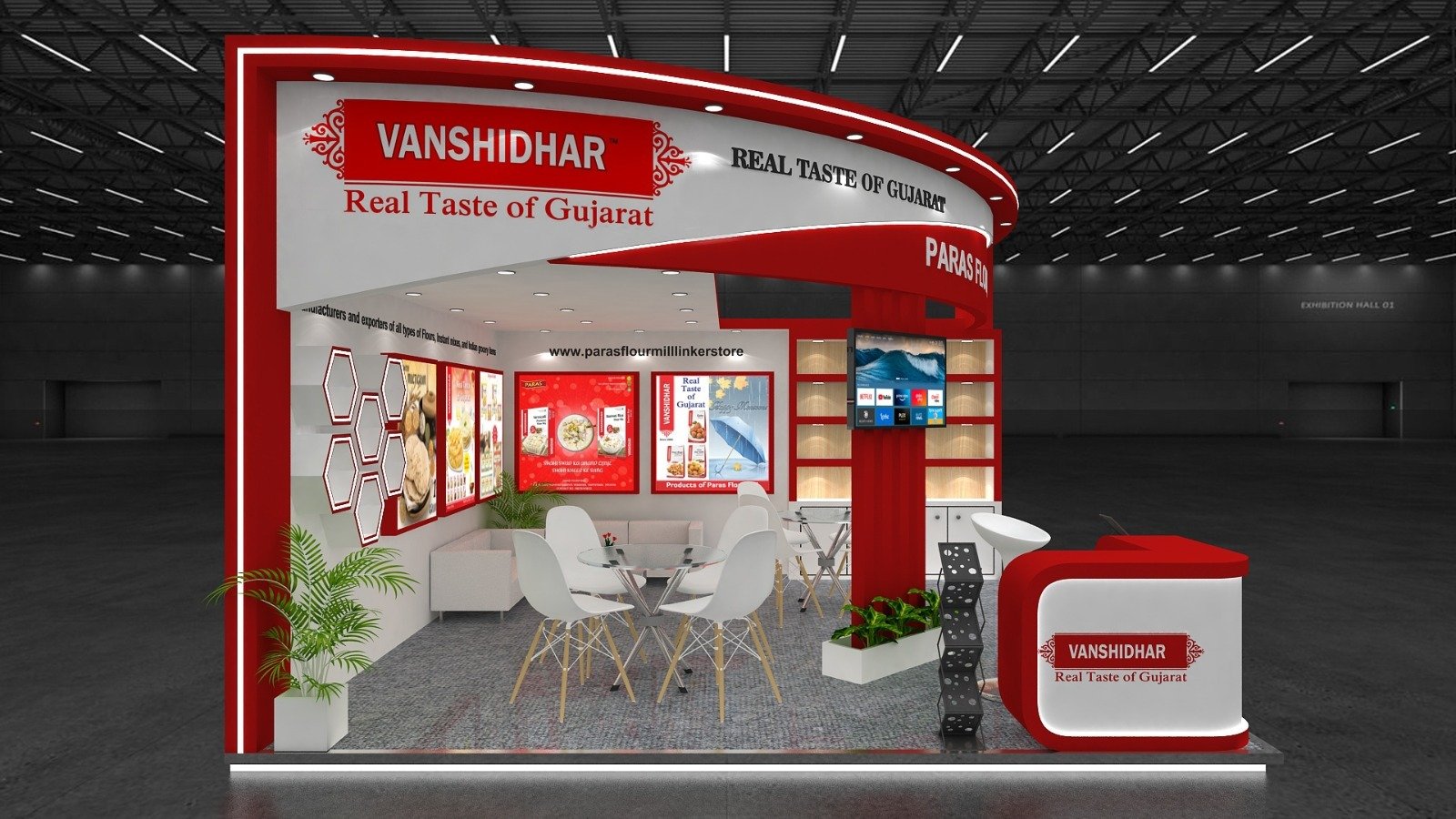Professional exhibition stall design by VisiStand