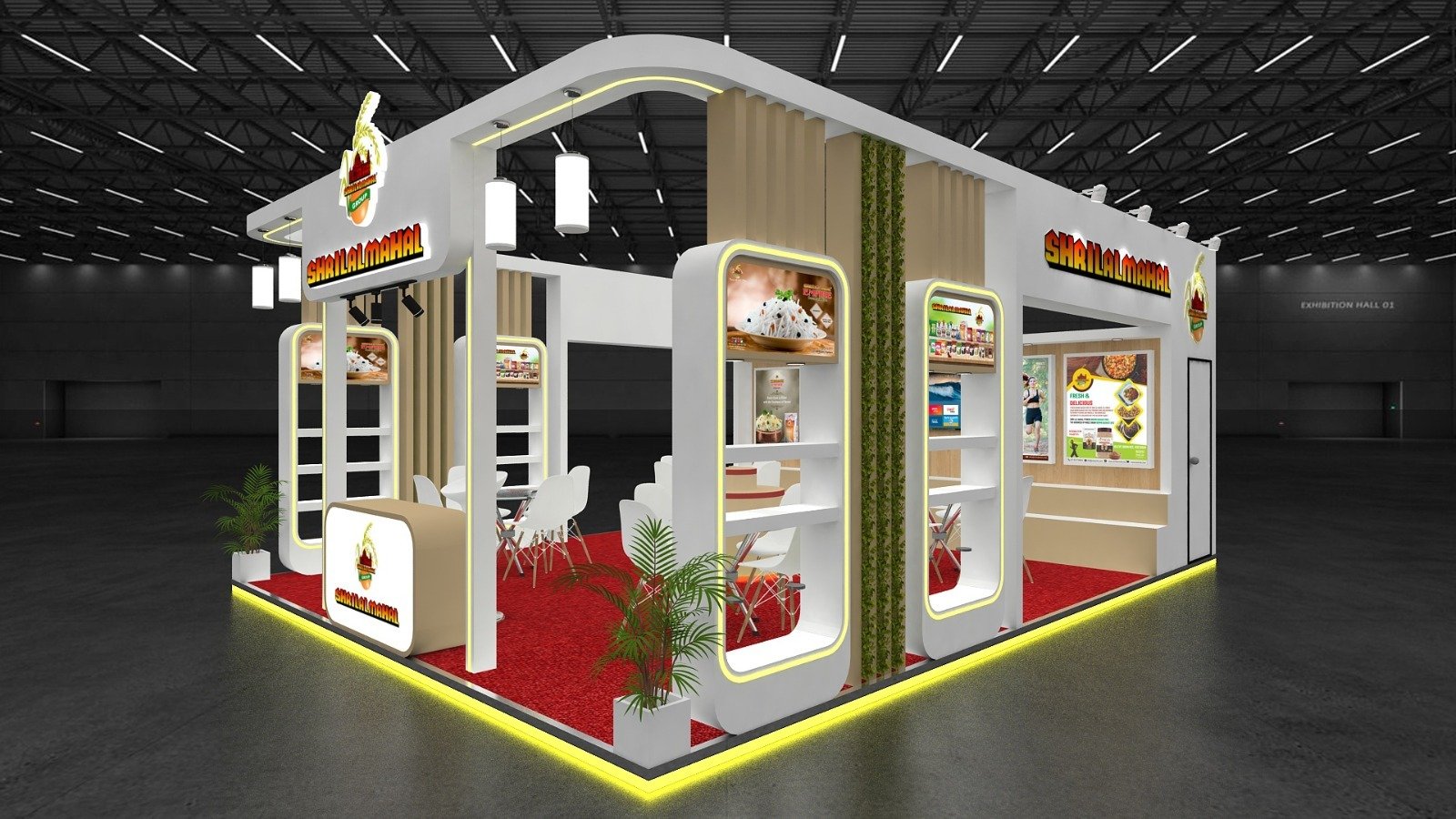 Expo stall design and booth construction for trade shows